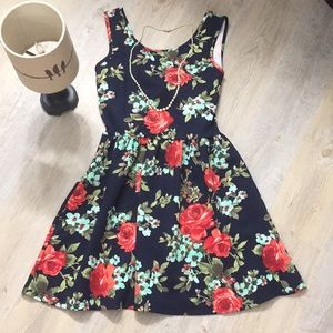Floral summer dress